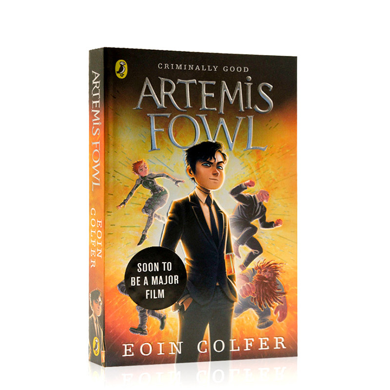 进口英文原版正版 artemis fowl #1 精灵的赎金 阿特米斯奇幻历险系列