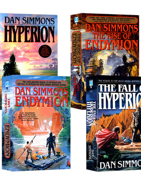 海伯利安四部曲1-4 系列套装 英文原版小说  Hyperion Cantos Endymion 安迪密恩 科幻文学 丹西蒙斯Dan Simmons 雨果奖 星云奖