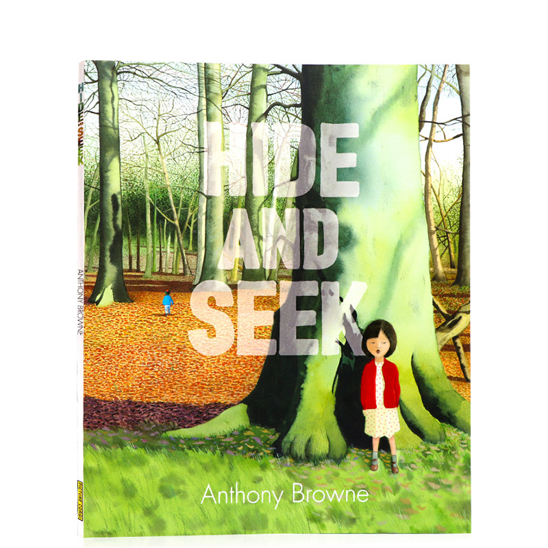 进口英文原版绘本 hide and seek 捉迷藏躲猫猫 名家安东尼布朗经典