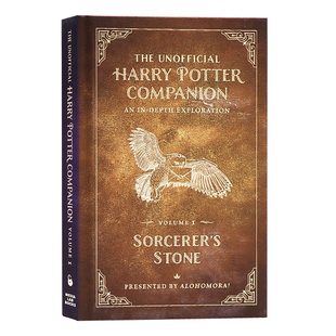 The 英文原版 互动书 Stone 2022年新版 Companion 版 Unofficial 小说 精装 哈利波特与魔法石 Sorcerer Potter Harry Volume