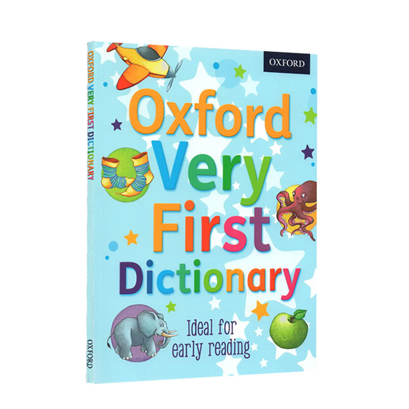 牛津儿童启蒙图画图解辞典英文原版 Oxford Very First Dictionary英英字词典 4-5岁儿童字典英语学习工具书