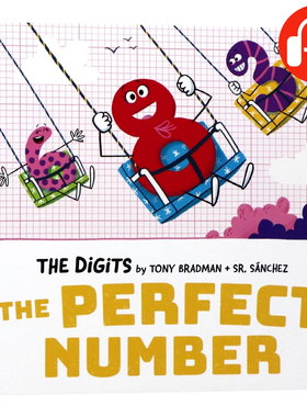 数学主题牛津精品绘本数字完美的数字 The Perfect Number 英文原版 儿童益智幽默趣味图画书OUP Oxford出版社平装大开2岁+