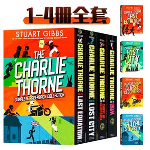 查理索恩盒装1-4册全套 英文原版 The Charlie Thorne Complete Paperback Collection 锻炼逻辑思维观察力 Stuart Gibbs 平装