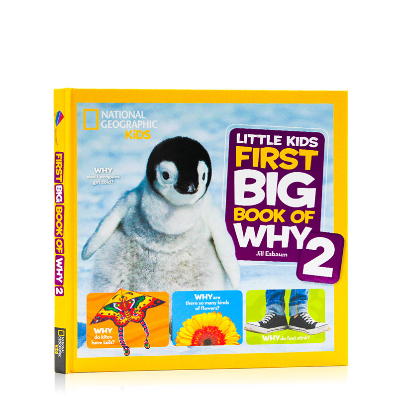 进口英文原版正版美国国家地理儿童百科书自然科普 2 National Geographic Little Kids First Big Book of Why 2儿童科普百科启蒙,书籍/杂志/报纸,儿童读物原版书,淘宝优惠券,粉丝福利购,淘宝优惠卷