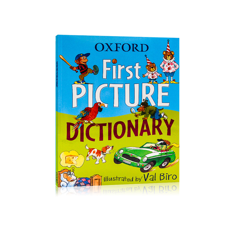 进口英文原版正版 牛津儿童英语图解词典Oxford First Picture Dictionary 工具书 形象插画加深记忆 学前儿童英语启蒙词汇字典