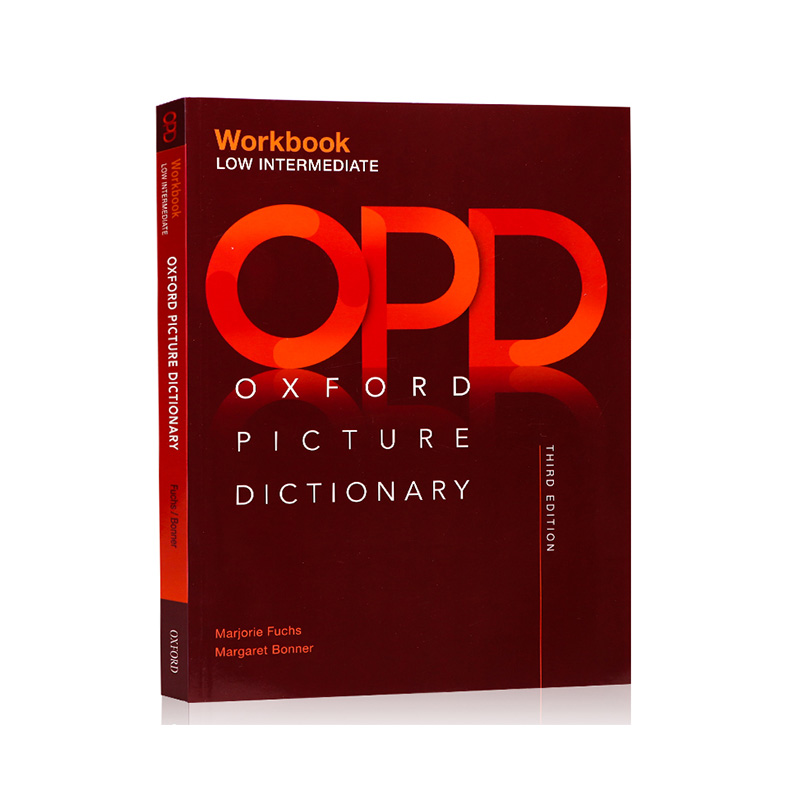 进口英文原版正版牛津图解词典初中级练习册第三版 OPD Low-Intermediate Workbook Third Edition 英文原版 OPD学习教材 英语词典