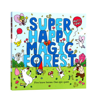 超级幸福 绘本 forest 英文原版 魔法森林 Matty happy 儿童英语故事书 Super Long magic 牛津阅读Oxford系列 牛津精品绘本