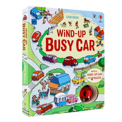 Usborne繁忙的小汽车轨道书