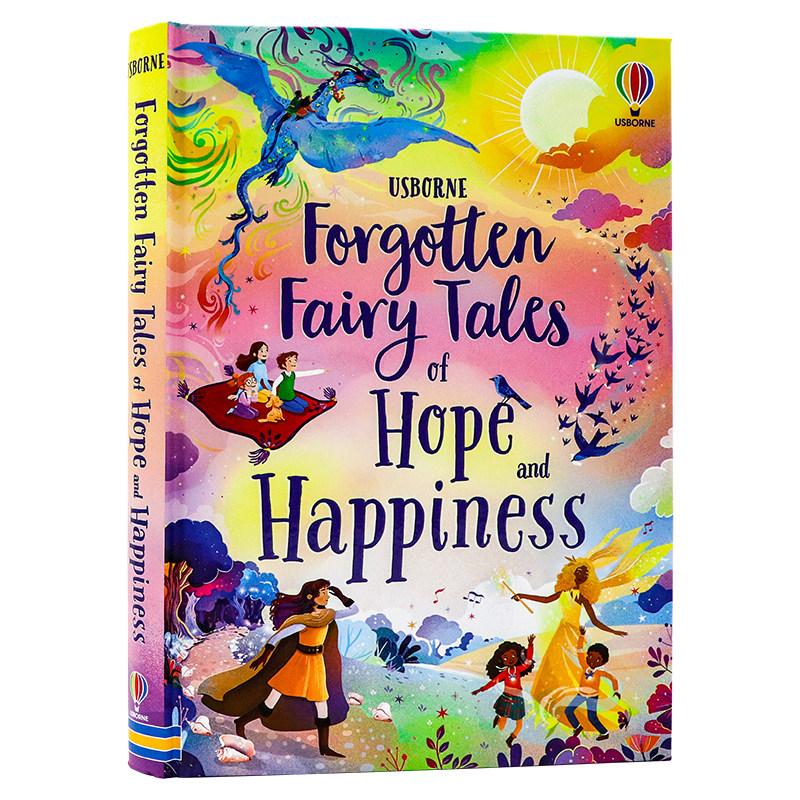 Usborne出版被遗忘的希望和幸福童话故事英文原版 Forgotten Fairy Tales of Hope and Happiness 全彩插画版儿童学生课外阅读精装