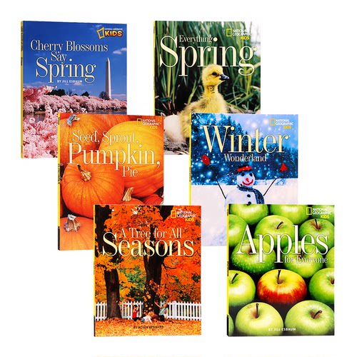 美国国家地理儿童版自然科学6册