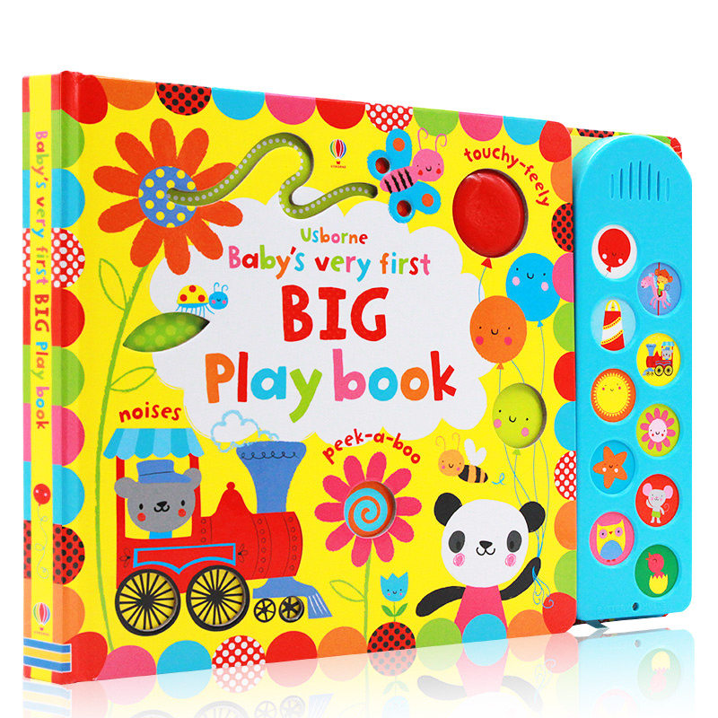 Usborne幼儿纸板触摸发声