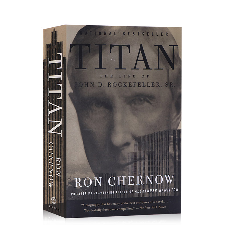 石油大王洛克菲勒传进口原版