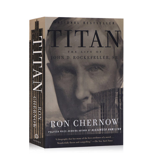 石油大王洛克菲勒传进口原版