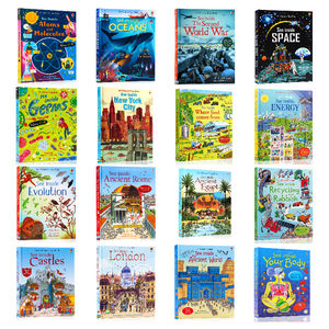 210元4件 usborne 翻翻书偷偷看里面揭秘系列See Inside儿童百科科普立体书 stem百科科普绘本6岁+ 大开精装纸板书尤斯伯恩