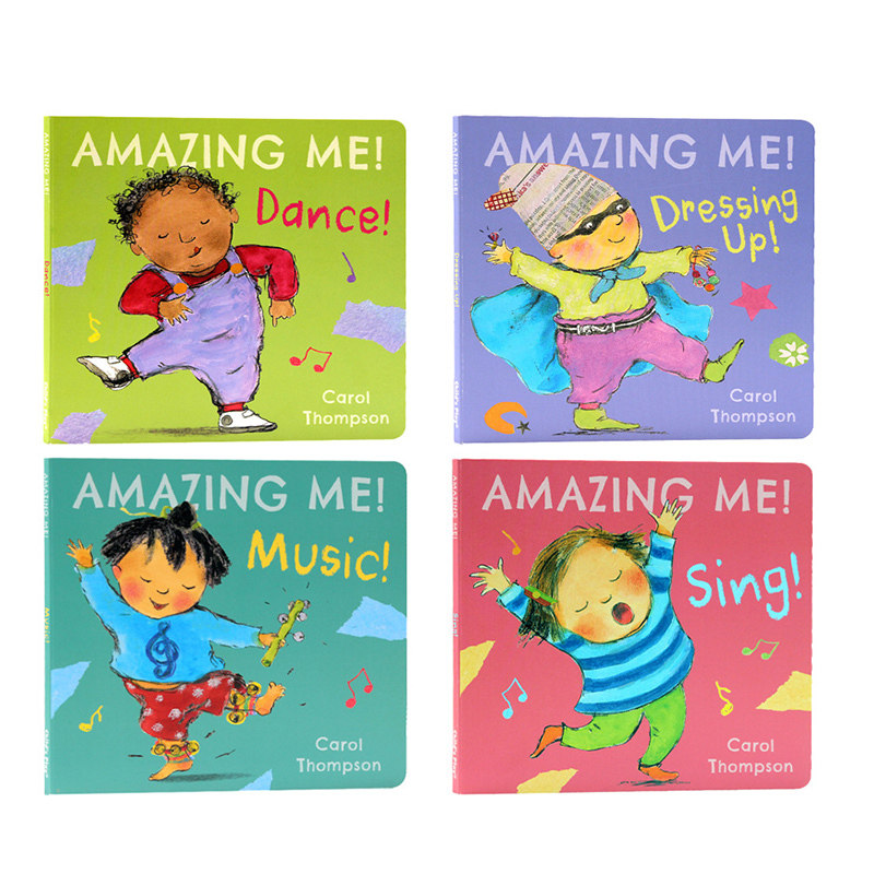 进口英文原版正版 我们是了不起的系列amazing me4册合售 绘本 跳舞
