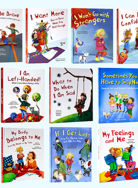 儿童安全教育绘本系列我不跟你走别想欺负我英文原版 I Won't Go With Strangers 反霸凌情绪启蒙自我保护意识培养 Dagmar Geisler