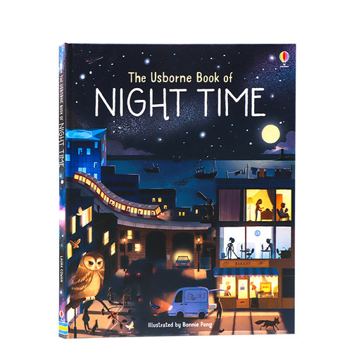 英文原版正版Usborne夜晚之书