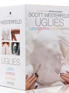 进口英文原版 Uglies 平装4册盒装 Uglies/Pretties/Specials/Extras 丑人四部曲 反乌托邦 青少年科幻小说 Scott Westerfeld