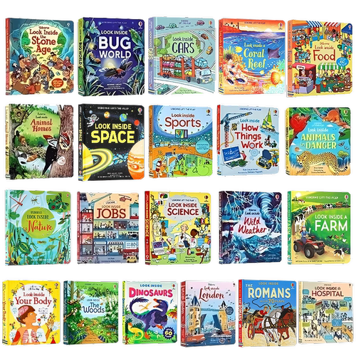 Usborne偷偷看里面系列21册全套