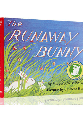 逃家小兔绘本 The Runaway Bunny 英文原版 纸板书 英语儿童读物 吴敏兰廖彩杏书单 同场加映 百本好书名家推荐