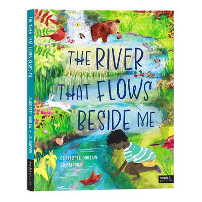 上天入地冒险之旅 流淌在我身边的河流折叠书 英文原版绘本 The River That Flows Beside Me 双面超长拉页科普书 知识百科认知