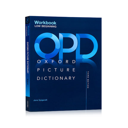 进口英文原版正版牛津图解词典初级练习册第三版 OPD Low-Beginning Workbook Third Edition 英文原版 OPD学习教材 英语词典