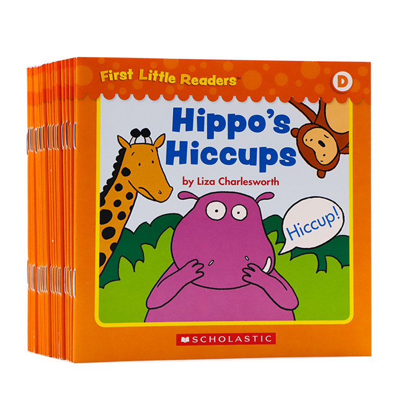 学乐小读者 first little readers Level D 25册 学乐分级阅读 亲子图画故事书 英文原版绘本 5-6岁儿童英语启蒙分级读物图片