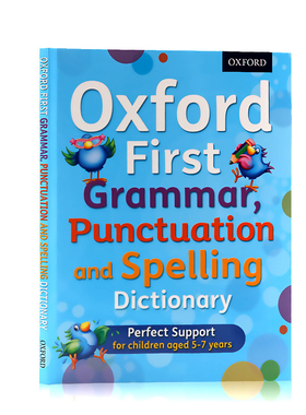 进口英文原版正版 牛津初级语法标点拼写词典字典 英文原版书Oxford First Grammar Punctuation and Spelling Dictionary