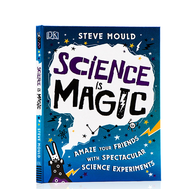 DK百科 Science is Magic 科学魔术师 英文原版 儿童科学知识科普 科学小实验图解 课外扩展阅读 精装大开 Steve Mould