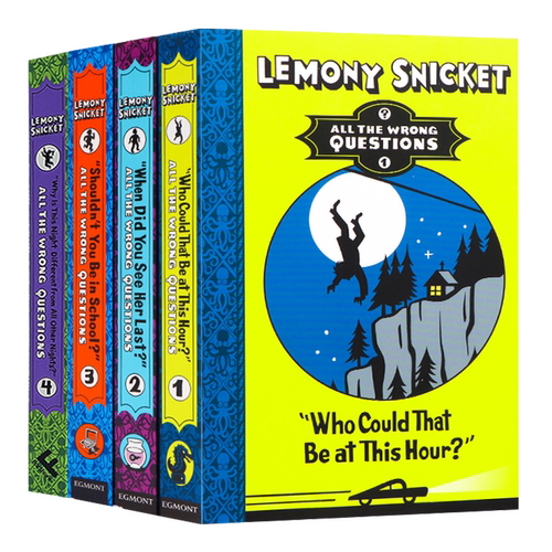 进口英文原版雷蒙斯尼奇侦探系列