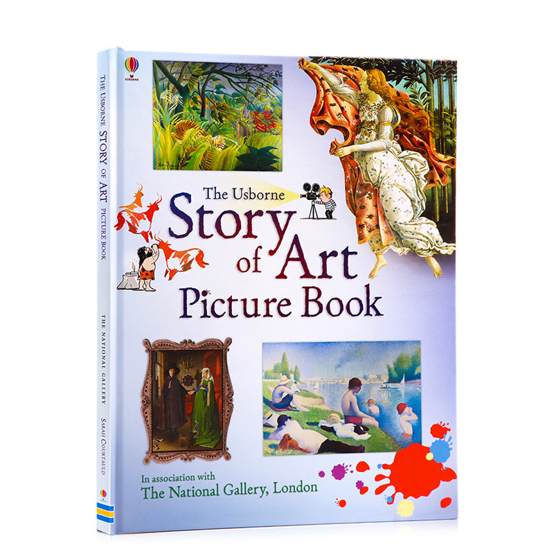 of art picture book 儿童艺术启蒙绘本图画书 艺术家作品 usborne