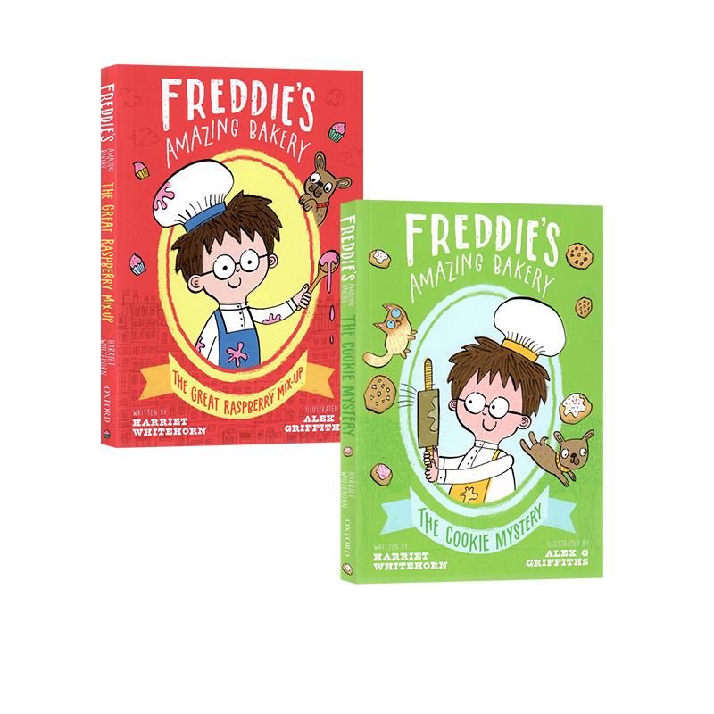 弗雷迪的神奇面包店2册英文原版