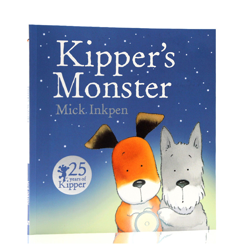 进口英文原版正版 Kipper's Monster 小狗奇普和怪兽 儿童启蒙绘本图画故事书 小狗卡皮 廖彩杏书单推荐 25周年版 平装