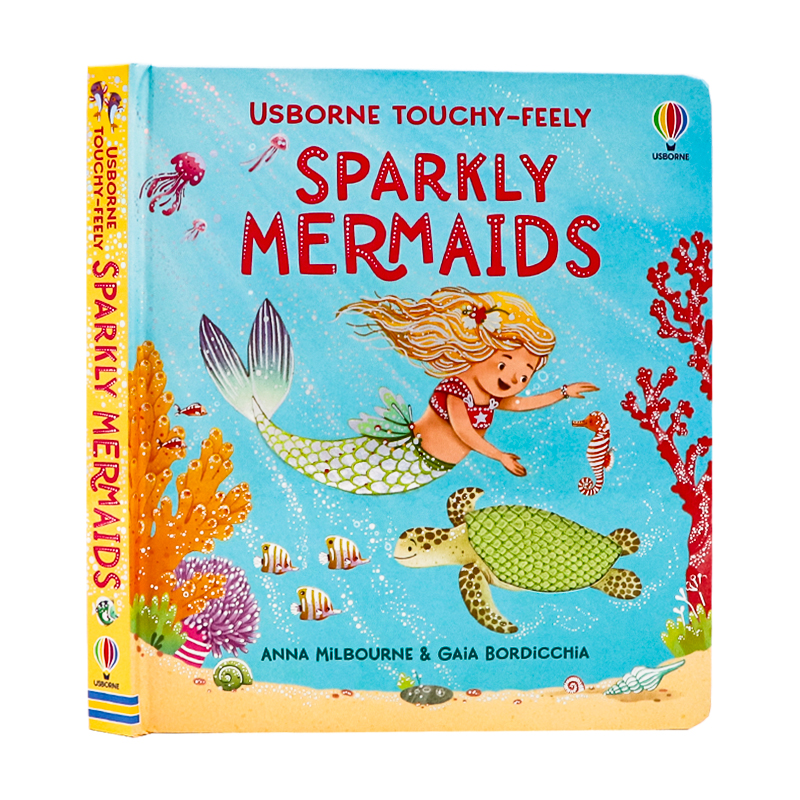 闪闪触摸书美人鱼英文原版