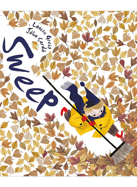 扫走坏心情 Sweep Julia 清扫 英文原版绘本  豆瓣9.4分 Julia Sarda插画  儿童情绪管理 入围2019年凯特格林纳威奖 平装 3-6岁
