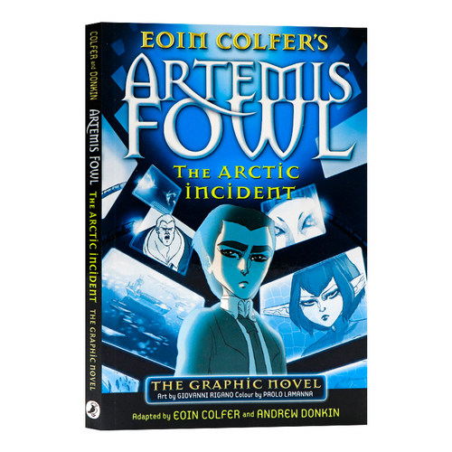 阿特米斯全彩漫画版 北极圈大战 英文原版 The Arctic Incident The Graphic Novel 青少年课外阅读漫画 电影绘本 Eoin Colfer