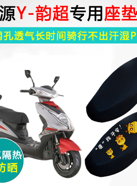 绿源Y-韵超专用电动车坐垫套防晒隔热透气TDT17261Z电瓶车座垫套