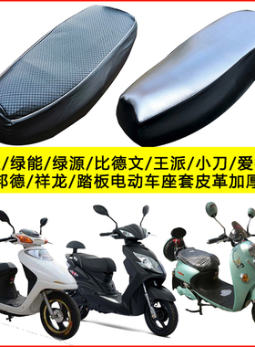 绿佳/绿能/绿源/比德文/王派/小刀/爱德森/电动车电瓶车座套防水