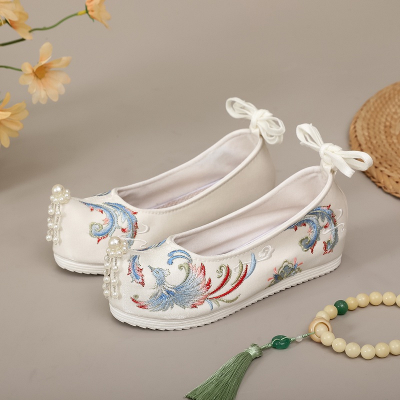 新款汉服鞋子女古风古装搭配布鞋