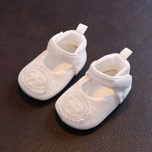 婴儿鞋子春秋季新款女宝宝布鞋