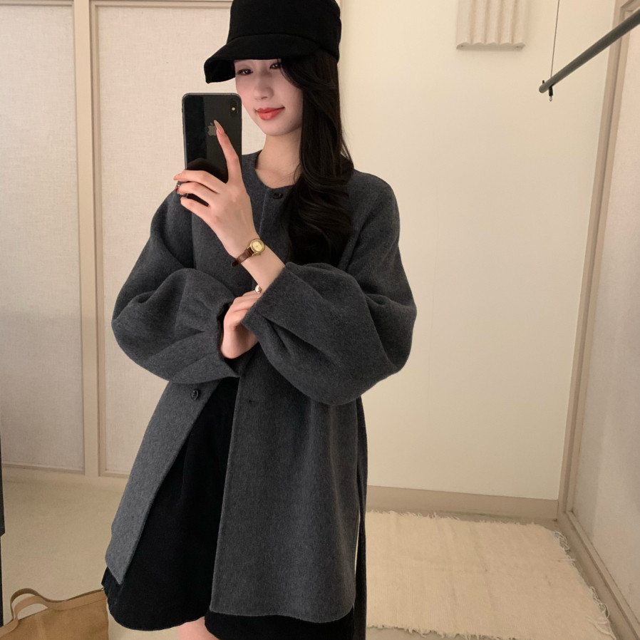 多多设计爱显瘦灯笼袖牦牛绒羊毛外套(配腰带)（含80澳毛）5599-1,女装/女士精品,羽绒服,淘宝优惠券,粉丝福利购,淘宝优惠卷