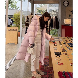 配双帽 休闲显瘦保暖羽绒服外套 111 长款 多多上新连帽宽松时尚