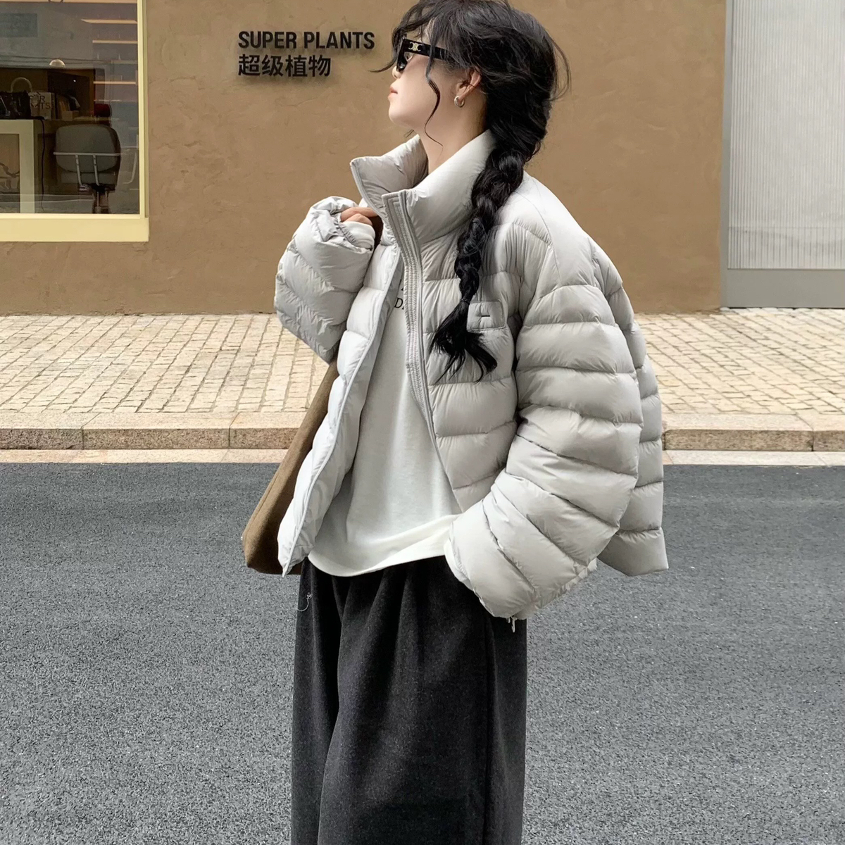 多多开口笑欧货原版排骨保暖羽绒服外套(冬上新新国标90绒)6910