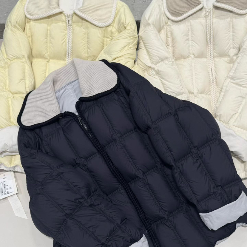 多多口短款绗缝羽绒服外套冬保暖羽绒服外套(充绒量145克)2505sk