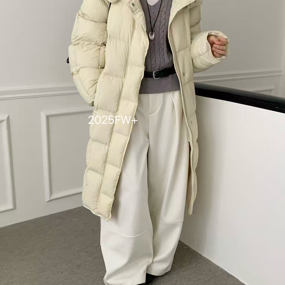 多多店膝羽绒服女云朵泡芙宽松加厚韩版保暖羽绒服外套810