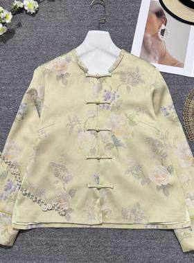 多多设计-大牌老钱新中式天丝羊毛盘扣短外套（含20羊毛）YS2-t29