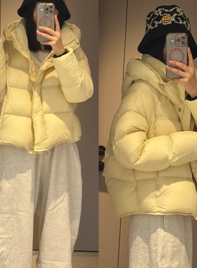 多多上新补单爆款一衣一码带可溯源泡芙短款保暖羽绒服外套32517
