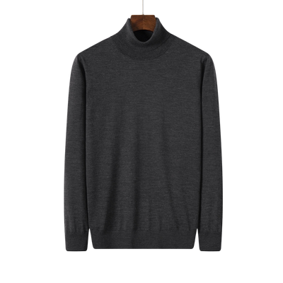 薄款高领毛衣美利奴细羊毛