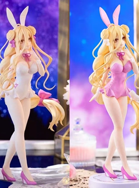 现货 FuRyu 约会大作战 BCB 星宫六喰 白/粉 兔女郎 景品手办