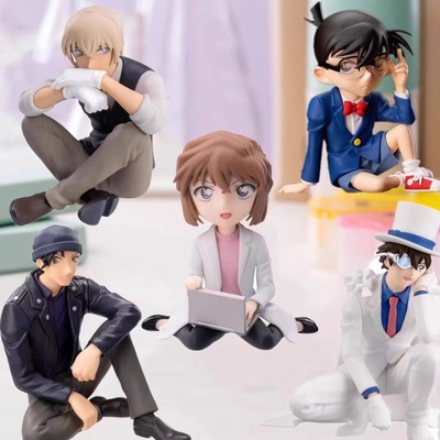 现货 SEGA名侦探柯南灰原哀赤井秀一安室透怪盗基德坐姿景品手办